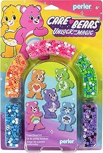 Care Bears ‘Unlock The Magic’ Perler Fused Bead Craft Kit - Makes 5 Bears  