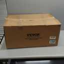 VEVOR Push Lawn Sweeper, 21inch Leaf & Grass Collector, Heavy Duty Thickened Steel Durable to Use with Large Capacity 3.5 cu. ft. Mesh Collection Hopper Bag, 2 Spinning Brushes