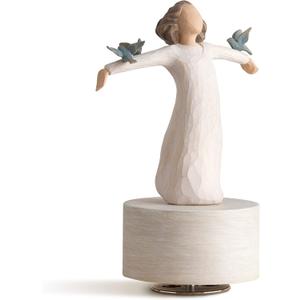 Willow Tree Happiness Musical, Sculpted Hand-Painted Musical Figure