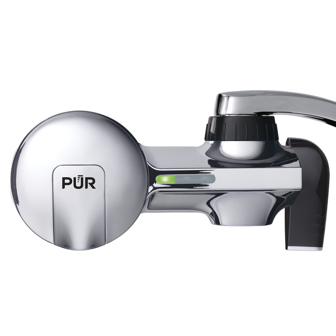 PUR PLUS Faucet Filtration System - Horizontal, Chrome