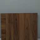 Furinno PELI Side Table, Square End Table with Storage Shelf, Night Stand, Bedside Table, for Living Room, Bedroom, Columbia Walnut