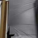 Rectangular retractable dining table, suitable for people aged 6-10, with a wooden black effect of 160-200cm