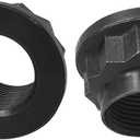 2Pcs Front & Rear CV Axle Nut Compatible with Toyota Lexus Scion,Spindle Nut Replace 90080-17238, 90177-22001