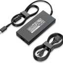 230W 240W USB Tip Laptop Charger Fit for Chicony MSI A17-230P1B GE66 GE76 Raider GP66 GP76 Leopard Gaming Laptop Creator Pro Z16 HX Studio Z16P Z17 HX Studio A17-230P1A 957-1541XP-108 Power Supply