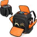 CURMIO Travel Carrying Case Backpack Compatible with Bose S1 Pro/ S1 Pro+ Portable Bluetooth Speaker, Bluetooth Speaker Bag with Shoulder Straps for Microphone, Charger, Cable (Patent Pending)