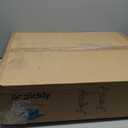 Toilet Safety Rails for Seniors, 350lbs Heavy Duty Toilet Safety Frame, Triple Stability with 2 Suction Cups & Rear Bar, Adjustable Height and Width Bathroom Grab Bars