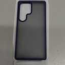 TORRAS Shockproof for Samsung Galaxy S25 Ultra Case, 12FT Military-Grade Protection, Slim Case for Samsung S25 Ultra Case, Matte Translucent Blue, Thin, Guardian Series