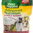 Wild Harvest Advanced Nutrition Diet For Adult Rabbits, 8 Lbs (EXP 09/30/26)