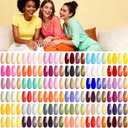 NAIL POLISH KIT with U V Lamp and Drill Starter Kit 36 Colors Gel Nail Polish Nail Art Gel Manicure Kit