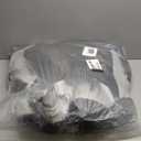 EHEYCIGA Collapsible Dog Crate 36 Inches, Portable Travel Crate for Large Dogs, Soft Foldable Pet Kennel with 4-Door Mesh Windows Indoor & Outdoor, 6.0"L x 25.0"W x 25.0"H, Grey