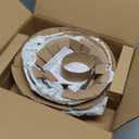 SENSARTE Nonstick Frying Pan Skillets, White Ceramic Coating Omelette Pans, Healthy Cookware Chef's Pan, Free of PTFE & PFAS (9.5+11+12.5 Inch)