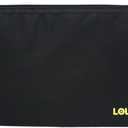 LOUDmouth Dual Wireless Microphone Pouch | Zippered Mic Bag for Two Long Microphones | 12.5" x 6.5"