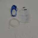 Urine Collection Bag Reusable Wearable Silicone Urine Drainage Device with 2 Bag Systems (Elderly Men, Blue)