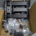 monTEK Full Motion TV Wall Mount for 2365 Inch Flat & Curved TVs and Monitors, Swivel & Tilt Articulating Bracket, Max VESA 400x400mm, Holds up to 77 lbs, Perfect Center Design