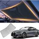 Windshield Sun Shade for BMW 4 Series Front Window Shades Cover for 2010-2024 2025 2026 4 Series Windshield Sun Visor Protector Car Accessories
