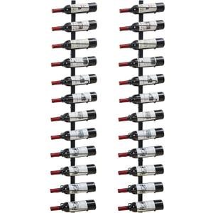 Sonyabecca Wall Wine Rack for 12 Wine Bottles,DIY Detachable Wine Storage Organizer, Wall Mount Wine Bottle Display Holder Used As One or Four, for Kitchen,Pantry,Wine Cellar,Housewarming Gift