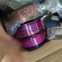 CHCKX 10 Pack Silk Tri-Color PLA Filament Bundle, 1kg Spool(2.2lbs)