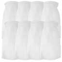 8 Pack 7" x 15.7" Filter Socks 7 Inch Ring by 15.7 Inch Long 200 Micron Filter Bag, Felt Filter Sock for Aquarium, Industry, Chemical, Water Liquid Filter Bags