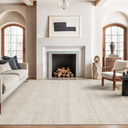 Area Rugs 9x12 Living Room, Large Washable Rug Non Slip, Beige
Soft Low Pile, Thin & Lighweight, Stain Resistant Folable Modern Indoor Carpet Rugs for Bedroom, Dining Room, Home Decor
