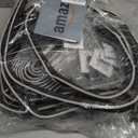 40 Feet Kerf Door Weather Stripping Seal With 8 PCS Corner Seals, Long Reach V-Shaped Strip for Frame Insulation and Soundproofing Large Gaps (Brown)