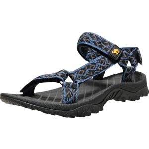 CAMEL CROWN Hiking Sport Sandals for Men Anti-skidding Water Sandals Comfortable Athletic Sandals for Outdoor Wading Beach (11, Black/Blue)
