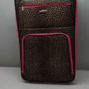Rockland Jungle Softside Upright Luggage Set, Pink Leopard, 4-Piece Set (14/29/24/28)