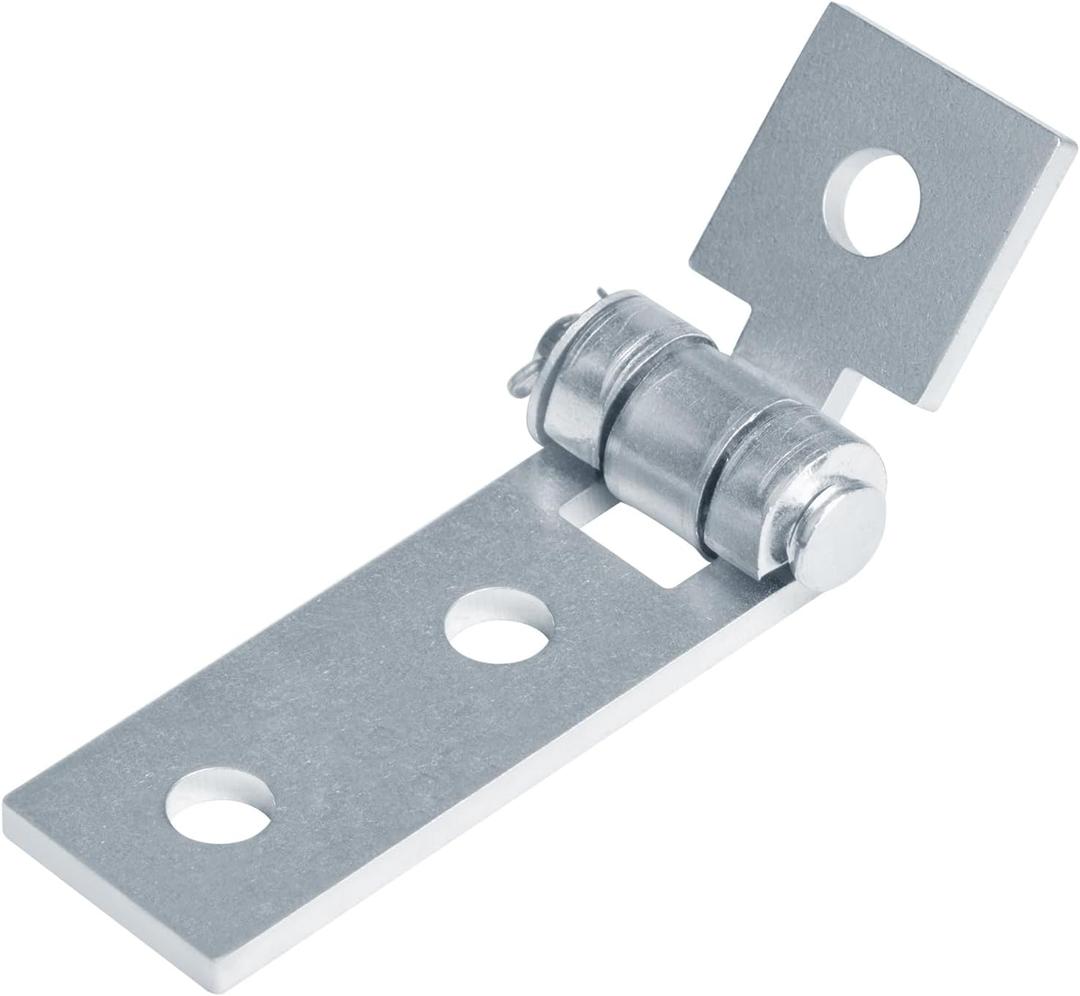 6 Pack 3 Hole Adjustable Hinges, 1-5/8" Strut Channel Bracket, 7/32" Thick
