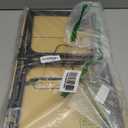 Laptop Bed Desk, Adjustable Lap Desk, Small Laptop Table with USB Charge Port, Desktop Card &Pen Slot, Cup Holder, Foldable Bed Tray Table for Couch Sofa Chair Floor Eating Working