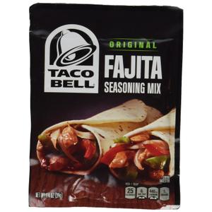 , Taco Bell Fajita Taco Seasoning Mix, Original, 1.4 Ounce (Pack of 3) Best By Jan 23, 2026