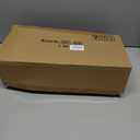 DECORKEY Christmas Lanterns Decorations Outdoor&Indoor, 4PCS Decorative Candle Holder Set with Christmas Tree, Snowman, Reindeer, Santa Claus Openwork Patterns, Hanging&Tabletop Decor (No Glass) (Golden *2+silver *2)