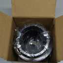 Clamp-On Cold Air Intake Filter, High Performance, Washable Filter, Replacement Air Filter, Flange Diameter 3inch/76mm Black