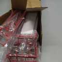 Beskadi Fire Escape Wall Shelf Red, Fire Escape Ladder 3 Story Shelf Wall Storage, New York Inspired Cool Bookshelf Metal Shelves, New York Action Figurine Display Shelf for Bathroom, Living Room