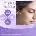 1/2 PCS Lymphatic Contour Face Brush for Sculpting Anti-Puffiness, Detox & Lift, Improves Skin Glow & Absorption (2 Pcs Contour Face Brush)