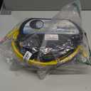 Snow-Chains Auto Fixing 1 Min Quick Fit Easy Installation Tire-Chains, Portable Reusable Universal Emergency Tire Traction Chain for Passenger Car, Pickup Trucks and SUV - Set of 2