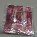 Pink Hair Tinsel Kit Strands, Fairy Hair tinsel kit in Hot Pink Hair Extensions with beads and loop tool Tinsel Strand Hair Extensions (Light Pink Tinsel)