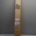 LazBlinds No Tools No Drill Cordless 1" Vinyl Mini Blinds, 100% Blackout Blinds for Indoor Windows, Room Darkening Privacy Window Blinds and Shades for Interior, 37" W x 48" H, White