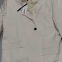 UNINUKOO Mens 2 Piece Suit Linen Summer Top Blazer Pants Sets Beach Wedding Wear Vacation Prom Suits for Men US Size XL Beige