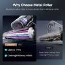 Uwant Bed Vacuum Cleaner with16Kpa Suction 450W Powerful Handheld Vacuums, Mattress Vacuum Cleaner with 149F Heat, 36000 RPM/Min Tapping, HEPA Filter & Ultrasonic