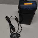 hygger Aquarium Filter, Ultra Quiet Aquarium Hang on Filter, Multi-Stage Filtration Activated Carbon Biochemical Fish Tank Filter for up to 21 Gallon Aquariums, Adjustable Flow, 79 GPH, 5W, Black