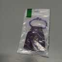 MDFUN 18K White Gold Plated Halo Eternity Rings Wedding Bands 2 Rows Emerald Cut Cubic Zirconia Statement for Women Rings Size 10