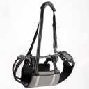 COODEO Mobility Dog Lift Harness, Emergency Carry Sling, Pet Rear Leg Support Rehabilitation Lifts Vest, Dog Carrier for Senior Dogs Joint Injuries, Arthritis (Military Green, L)