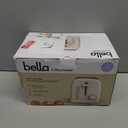 bella 2 Slice Toaster, 6 Setting Shade Control w Reheat, Cancel, Bagel & Defrost Buttons, Removable Crumb Tray, Anti Jam & Auto Shutoff, Auto Centering Guides & Cord Wrap, 900 Watt, Oatmilk