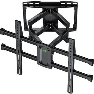 USX Mount Full Motion TV Wall Mount for 37-82 Inch TVs, Swivel and Tilt Wall Mount TV Barcket with Extension, Max VESA 600x400mm & 16" Wood StudsFit Most 55 65 70 75 80 inch TVs