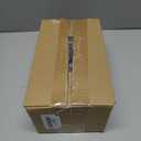 Dahey 2 Pack Wood Wall Planter Vase with Artificial Eucalyptus Farmhouse Wall Hanging Decor Pocket Planter for Indoor Fake Plants Greenery, Living Room Bedroom Kitchen Home Office Decoration, Black (Medium)