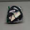 Women's Tankini Vest Two Pieces No Underwire Push-up Top and Bottom Triangle Swimsuit Swimwear Set, Black, Size: XXXL