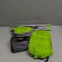 62 " Car Wash Mop - Car Cleaning Mop with Long Handle Stainless Steel Pole for RVs, SUVs, Trucks and Buses (Green)
