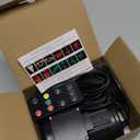 12 in 1 Christmas Projector Lights Outdoor,3D Dynamic Christmas Decorations Indoor,Clearer Santa Sleigh HD Patterns Holiday Lights,Waterproof for Window Wall Yard Holiday Decor