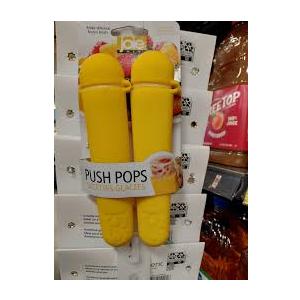 Silicone Push Pops Popsicle Molds for Kids and Heat Resistant Silicone Large Spatula