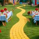 Geelin 6 Pcs 47 Inches Wonderland Metal Corn Stalk Emerald Garden Stake Yard Decorative Outdoor Autumn Harvest Decoration Emerald Garden Stake Yard Lawn Fall for Outdoor Art