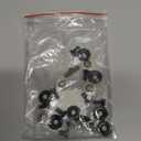 Generic Snowboard Binding Screws, Stainless Steel Replacement Hardware, 12-Pack  M6 x 13/16 mm Mixed Lengths, Phillips Drive, Rust-Resistant, Fits 4x4 & 2x4